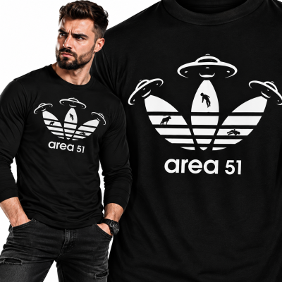 LONGSLEEVE ŚMIESZNY AREA 51